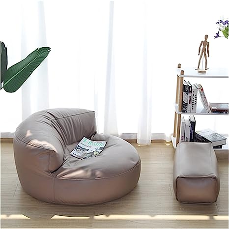 Large Faux Leather Bean Bag Chairs