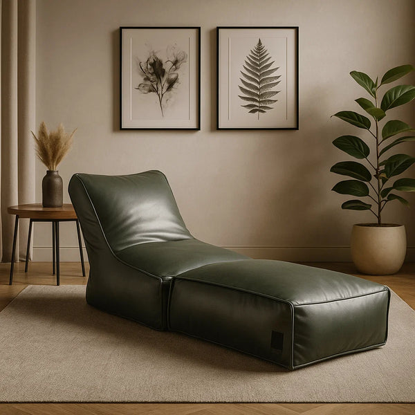 Leatherite Sofa Cum Bed BeanBag