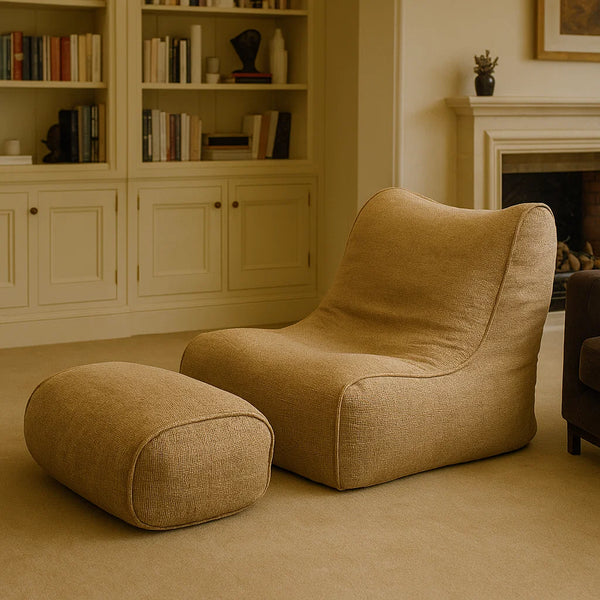 Clark Resting Chair with Ottoman