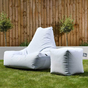 Open image in slideshow, OSLO PASTEL Outdoor Sofa with Stool
