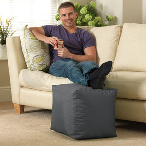 Open image in slideshow, Cubical Stool Bean Bag
